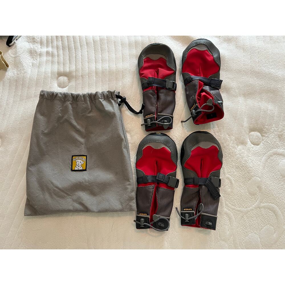 Ruffwear Polar Trex dog outdoor taller booties large vibram soles hiking snow